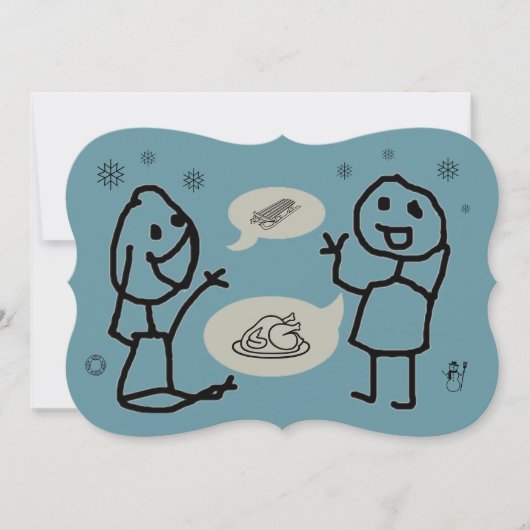 Hey Wanna Uitnodiging Kaart door RoseWrites (Voorkant)