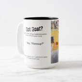 Hey Wassup Goat Mok - grappige geitjes bij elke be (Voorkant links)