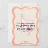 Hey" Wees mijn Valentijn  Feestdagenkaart (Achterkant)