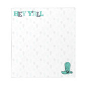 Hey Y'All - Texas Notitieblok (Voorkant)