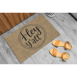 Hey Y'all Welkom Doormat Deurmat