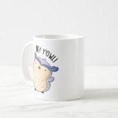 Hey Y'Owl Grappige Uil Pun Koffiemok (Voorkant links)