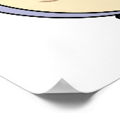 Hey Y'Owl Grappige Uil Pun Poster (Hoek)