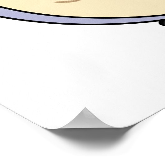 Hey Y'Owl Grappige Uil Pun Poster (Hoek)