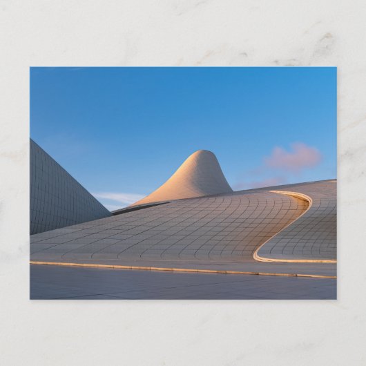 Heydar Aliyev Center Baku postcard Briefkaart (Voorkant)