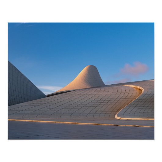 Heydar Aliyev Center poster (Voorkant)