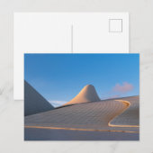 Heydar Aliyev Centrum Bakoe ansichtkaart Briefkaart (Voorkant / Achterkant)