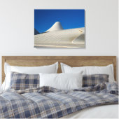 Heydar Aliyev Centrum in Bakoe Canvas Afdruk (Insitu (Slaapkamer))
