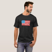 Heyjoe Byedon 2020 vlag - Dag Don Joe Biden Su T-shirt (Voorkant volledig)
