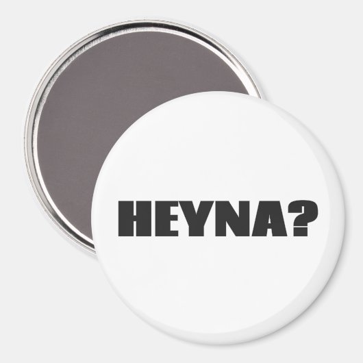 Heyna? Magneet (Voorkant / Achterkant)