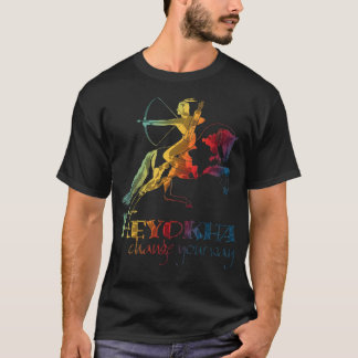 Heyokha Horse Riding Change Your Way falkenstein T-shirt