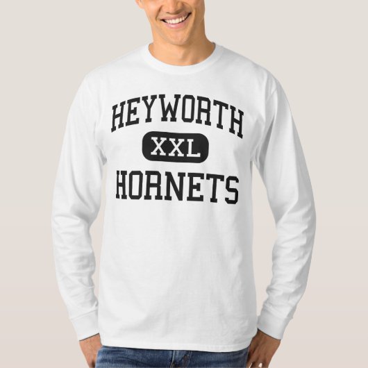 Heyworth - Hornets - High - Heyworth Illinois T-shirt (Voorkant)