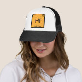 Hf - High Five Grappig Chemie Elementsymbool T-shi Trucker Pet (In situ)