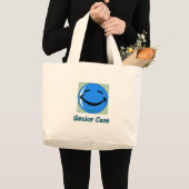 HF senior zorg Grote Tote Bag (Voorkant (product))