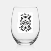 Hfsukiuhshfjfj Wijnglas Zonder Voet (Voorkant)