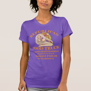 HG BEVROREN VOEDSEL CHOCOLADE PAPieren HANDDOEK PR T-shirt