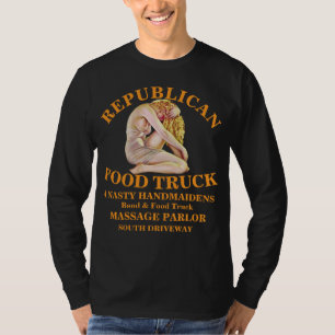 HG BEVROREN VOEDSEL CHOCOLADE PAPieren HANDDOEK PR T-shirt