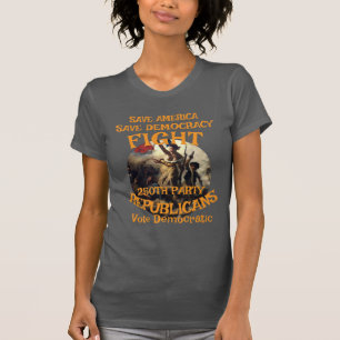 HG CBP 250ste VERJAARDAG VS-VLAG AMERIKA TRUMPS T-shirt