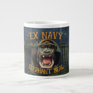 HG Ex Marine Zeekoet Trotse Veteraan Leger Marinie Grote Koffiekop