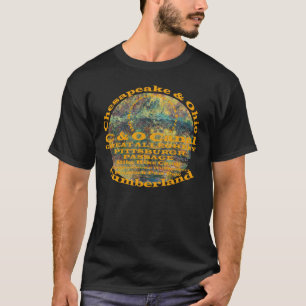 HG FV C O Kanaal Jaagpad Great Allegheny Passage T-shirt