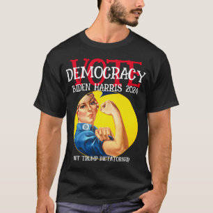 HG FV FW STEM DEMOCRATIE GEZIN THUIS DECORATIE HG  T-SHIRT