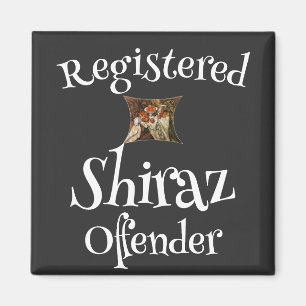 HG FW FV Geregistreerde Shiraz Dader Magneet