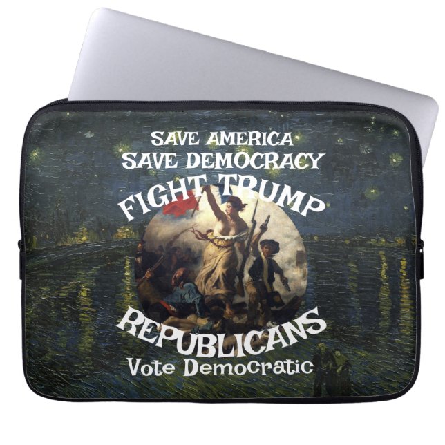 HG FW FV Trump Laptop Sleeve (Voorkant)