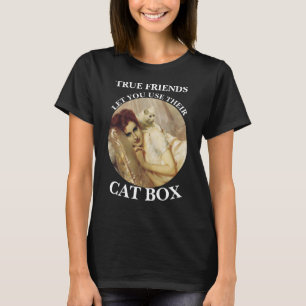 HG FW FV WARE VRIENDEN LATEN JE HUN KAT GEBRUIKEN T-SHIRT
