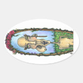 Hg Ovale Sticker (Voorkant)