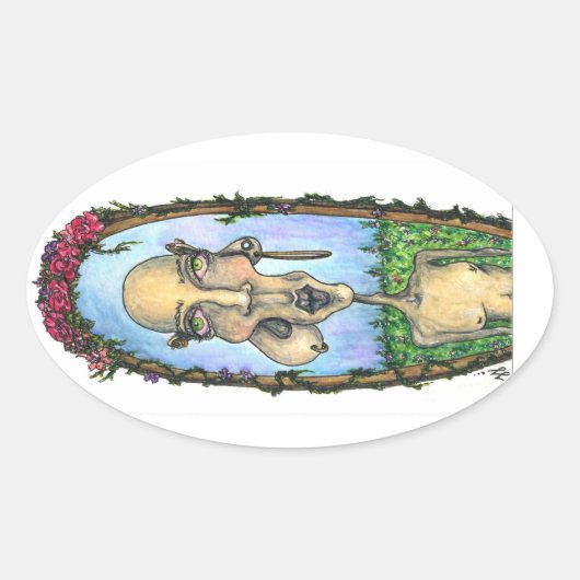 Hg Ovale Sticker (Voorkant)