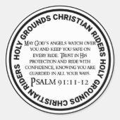 HG_Psalm91_Sticker Ronde Sticker (Voorkant)