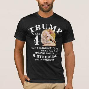 HG TRUMP TRUMPS TREIN MAGA DEMOCRATISCHE PARTIJ TE T-SHIRT
