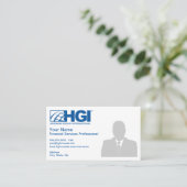 HGI Financial Services Professional (foto) Visitekaartje (Staand voorkant)