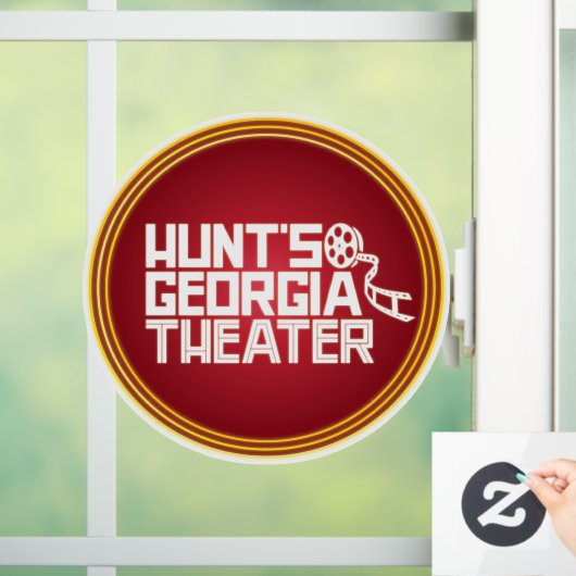 HGT Logo Raamsticker (Huis)