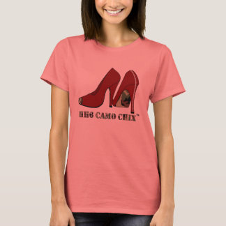 HH6 Camo Chix™ Dames Ringer T-Shirt