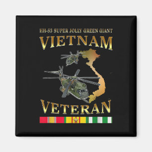 HH-53 Super Jolly Green Giant Helikopter Vietnam V Magneet