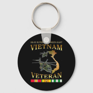 HH-53 Super Jolly Green Giant Helikopter Vietnam V Sleutelhanger