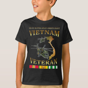 HH-53 Super Jolly Green Giant Helikopter Vietnam V T-shirt