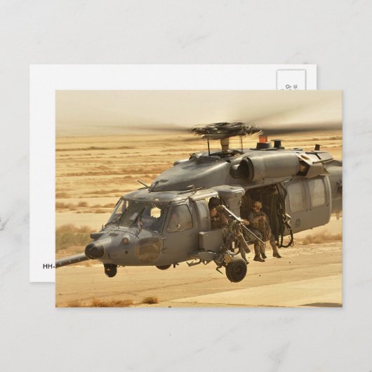 HH-60 Pave Hawk Briefkaart (Voorkant / Achterkant)