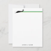 HH-60 Pave Hawk Helikopter Gestreept Aangepast Not Notitiekaartje (Voorkant)