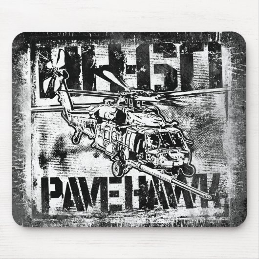 HH-60 Pave Hawk Mousepad Muismat (Voorkant)