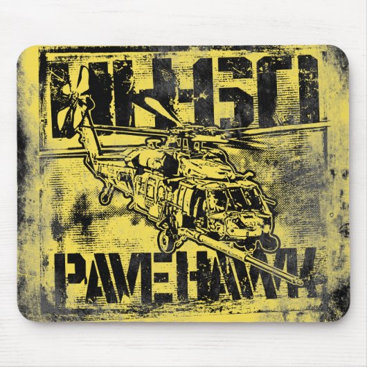 HH-60 Pave Hawk Mousepad Muismat (Voorkant)