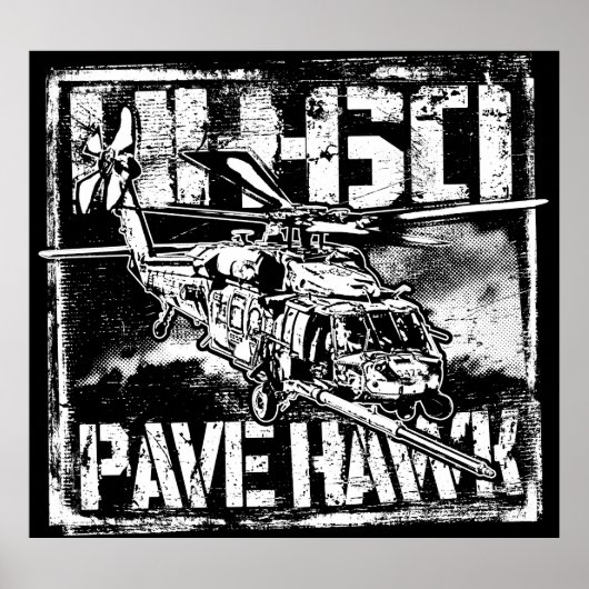 HH-60 Pave Hawk poster Sjabloon BK Poster (Voorkant)