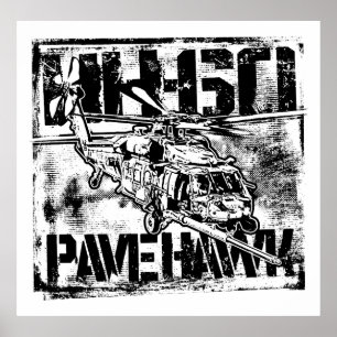 HH-60 Pave Hawk poster Sjabloon WT Poster