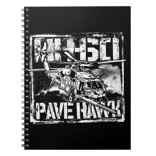 HH-60 Pave Hawk Spiral Photo Notitieboek (Voorkant)