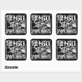 Hh-60 Pave Hawk Square Stickers Sticker (Vel)