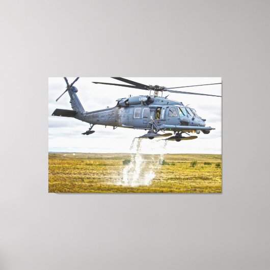 HH-60G PAVE HAWK 32x48 Canvas Afdruk (Voorkant)