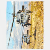 HH-60G PAVE HAWK FLEECE DEKEN (Voorkant)