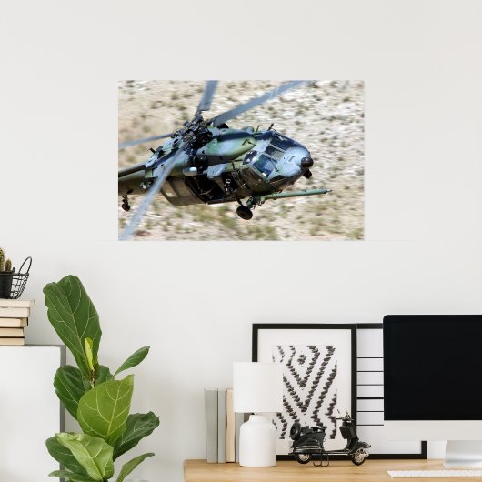HH-60G Pave Hawk Helikopter Poster (Thuiskantoor)