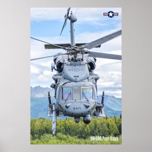 HH-60G PAVE HAWK POSTER (Voorkant)